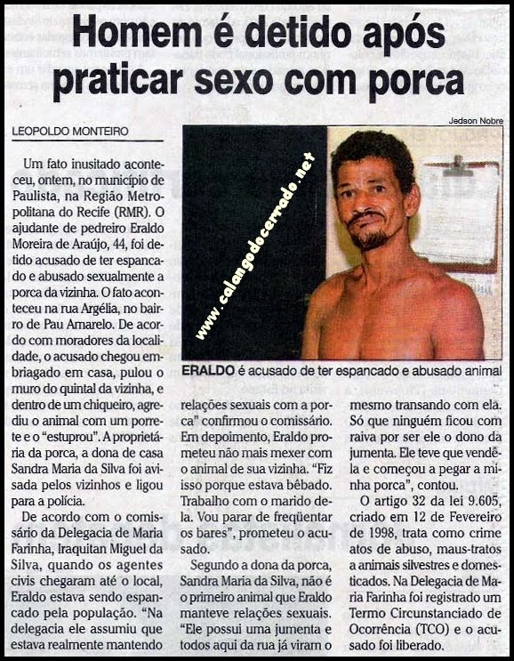 A porca da vizinha! - 11/04/2011