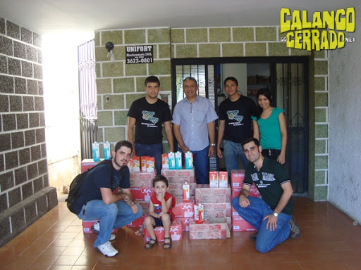 Entrega da doação da campanha Calango em Ação