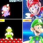 Evolução dos personagens dos games