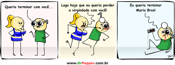 Tirinhas do Dr.Pepper