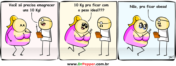 Tirinhas do Dr.Pepper