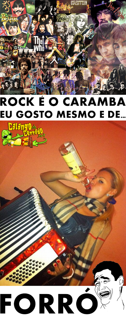 Parei! Não gosto mais de rock