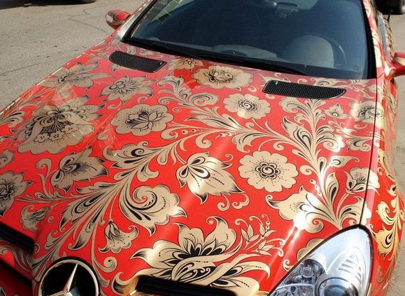 Pinturas incríveis em carros