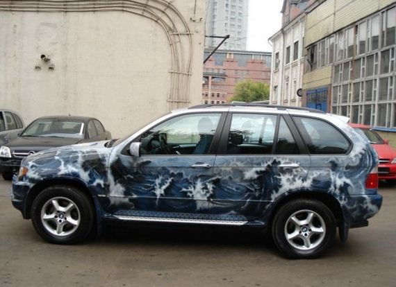 Pinturas incríveis em carros