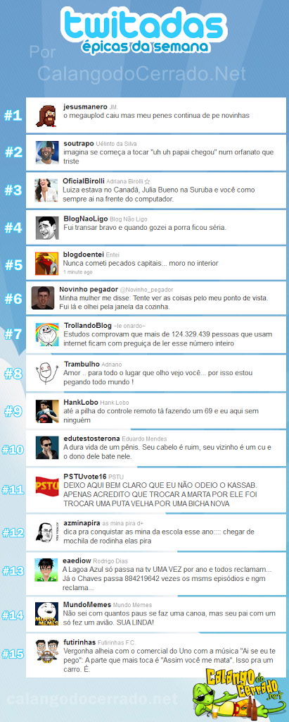 Twitadas Épicas da Semana #3