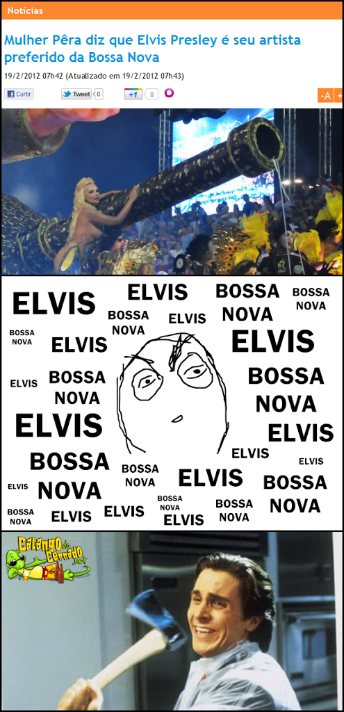 Elvis está se revirando no caixão