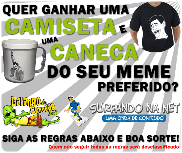 #PROMOÇÃO: Camiseta e Caneca MEME's