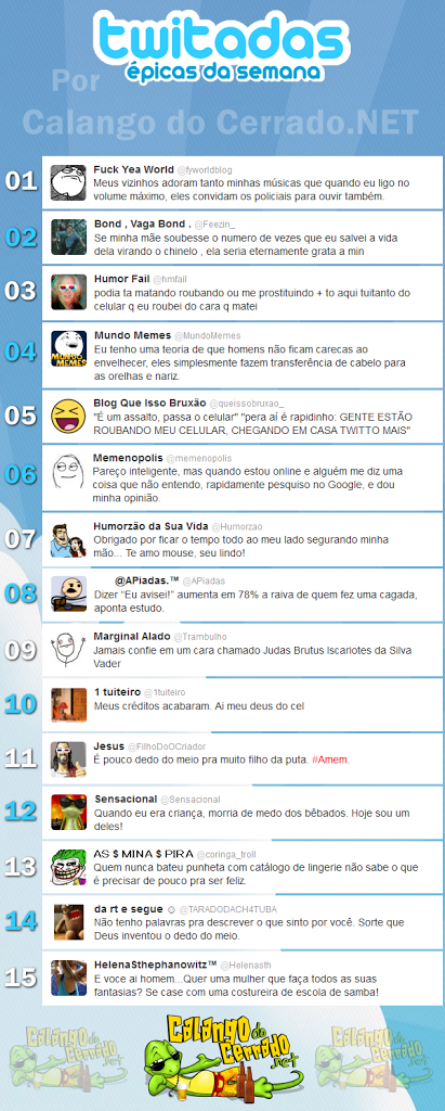 Twitadas Épicas da Semana #11