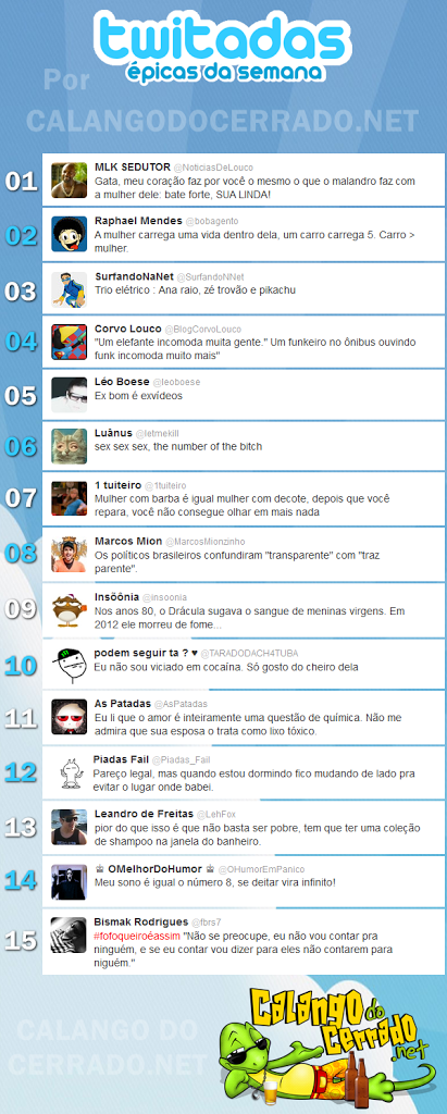 Twitadas Épicas da Semana #9