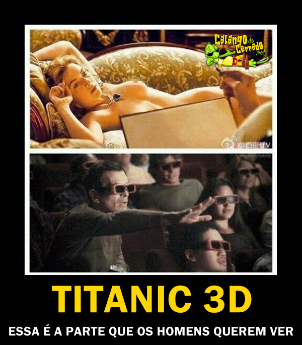 O que realmente esperamos de Titanic 3D