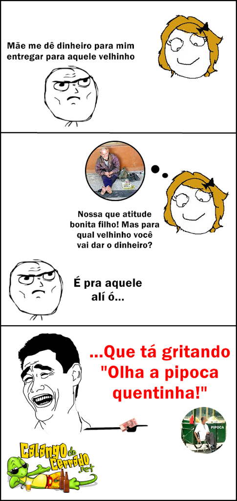 Pedindo dinheiro para a mãe