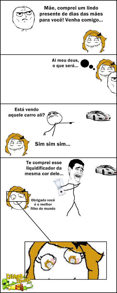 Trollando a mamãe no dia das mães