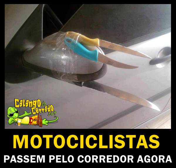 Carro x Moto - A solução para a briga