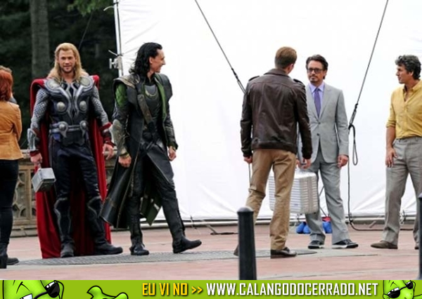 Os bastidores: The Avengers (Os Vingadores)