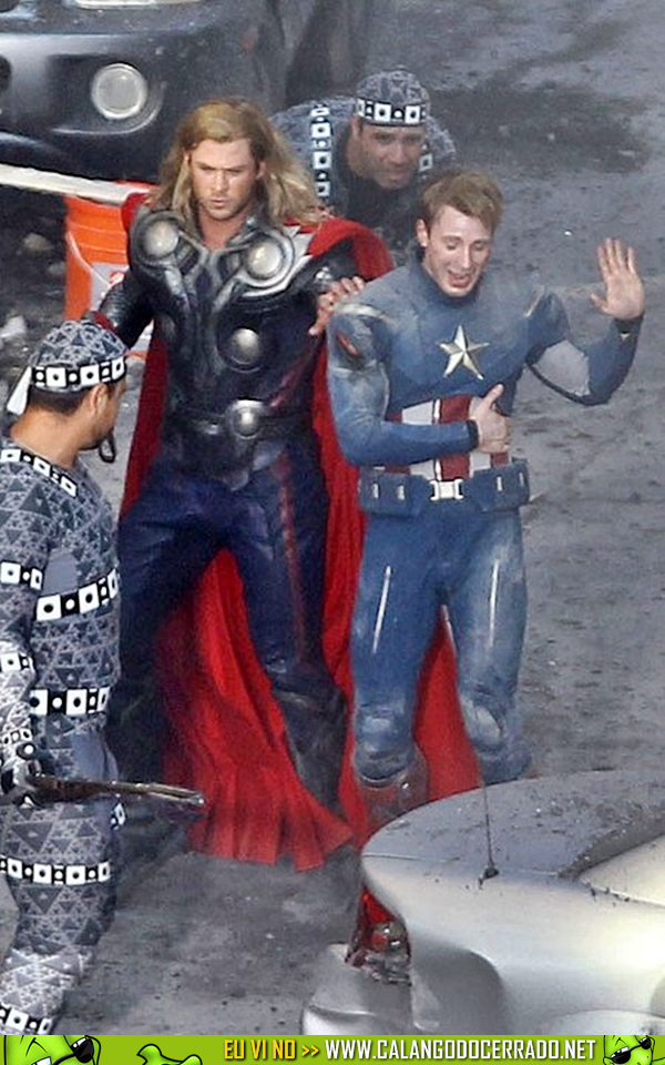 Os bastidores: The Avengers (Os Vingadores)