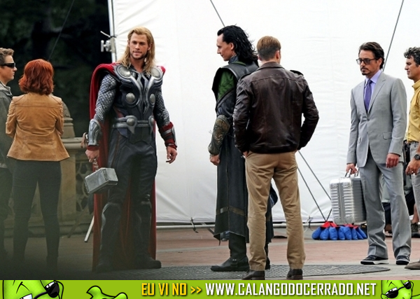 Os bastidores: The Avengers (Os Vingadores)