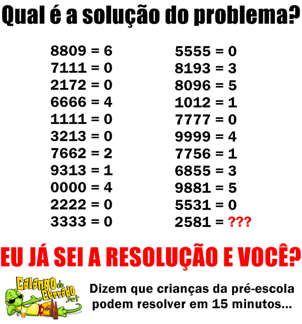 Você sabe a solução desse problema?