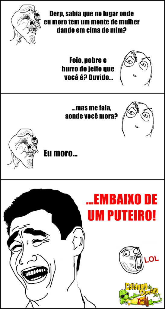 Mulherada dando em cima de homem feio e pobre