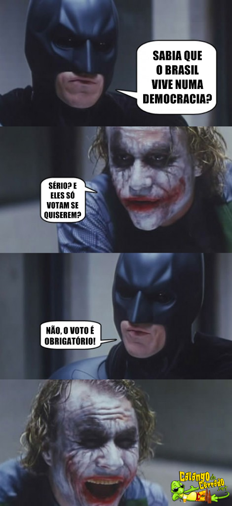 Batman, o Brasil vive mesmo uma democracia?