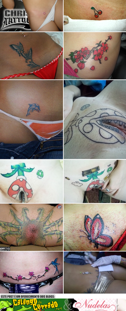 Tatuagens Íntimas [+18] // Parceria com @Nudelas