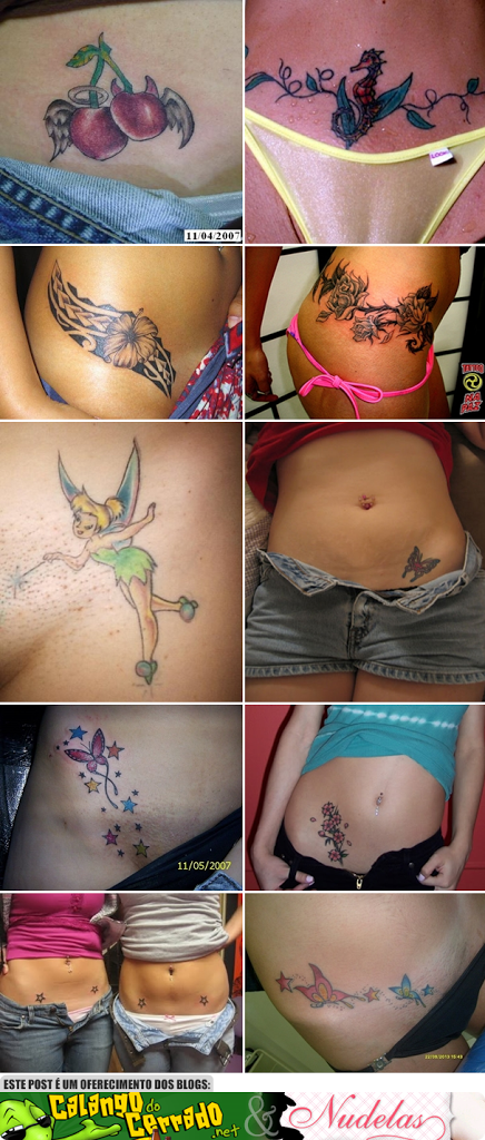 Tatuagens Íntimas [+18] // Parceria com @Nudelas