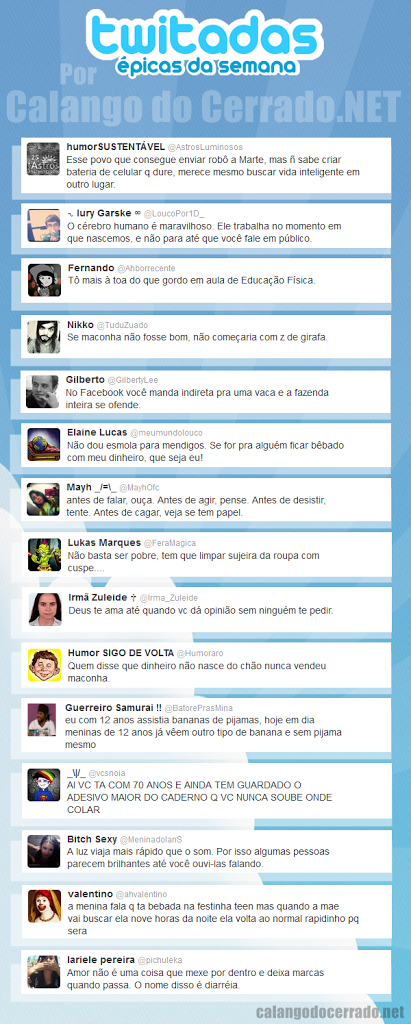 Twitadas Épicas da Semana #33