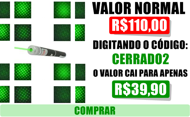 Laser Verde 800 mw - Frete Gratis