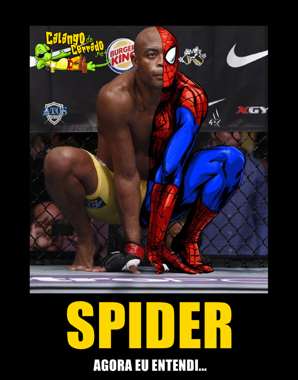 Por que o Anderson Silva é chamado de Spider?