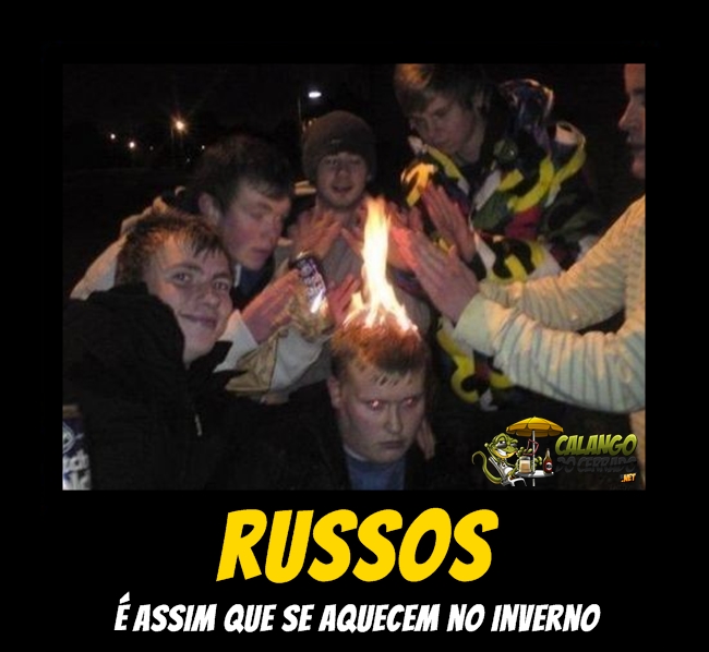 Russos no frio