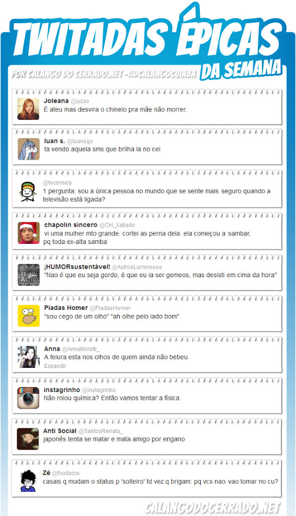 Twitadas Épicas da Semana #42