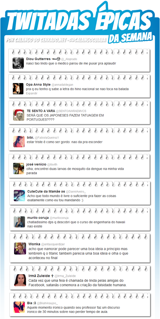 Twitadas Épicas da Semana #43