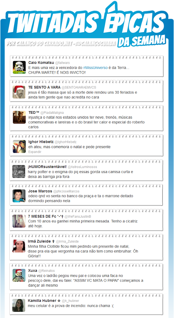 Twitadas Épicas da Semana #48