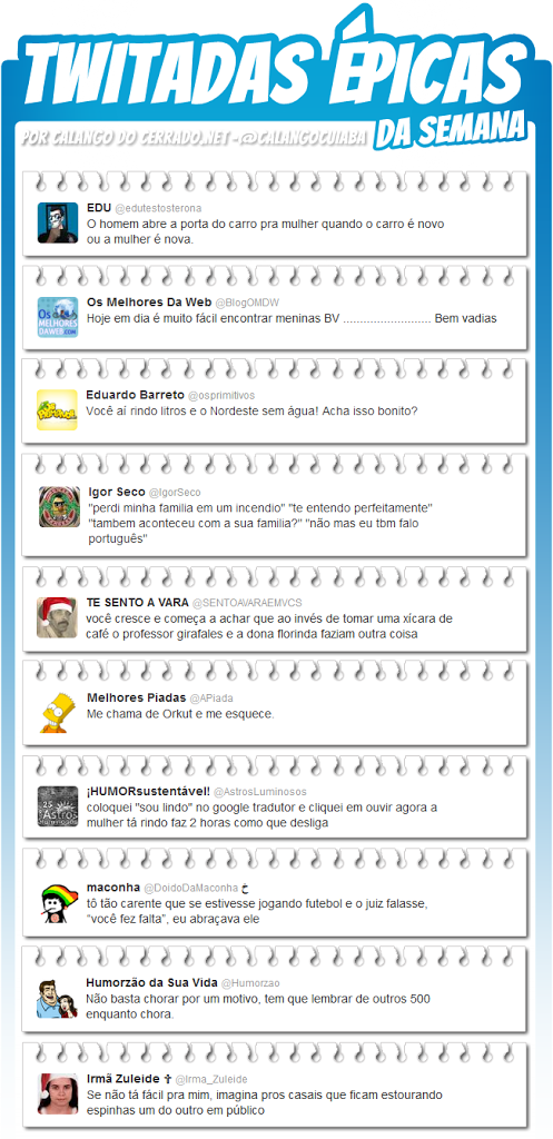Twitadas Épicas da Semana #45