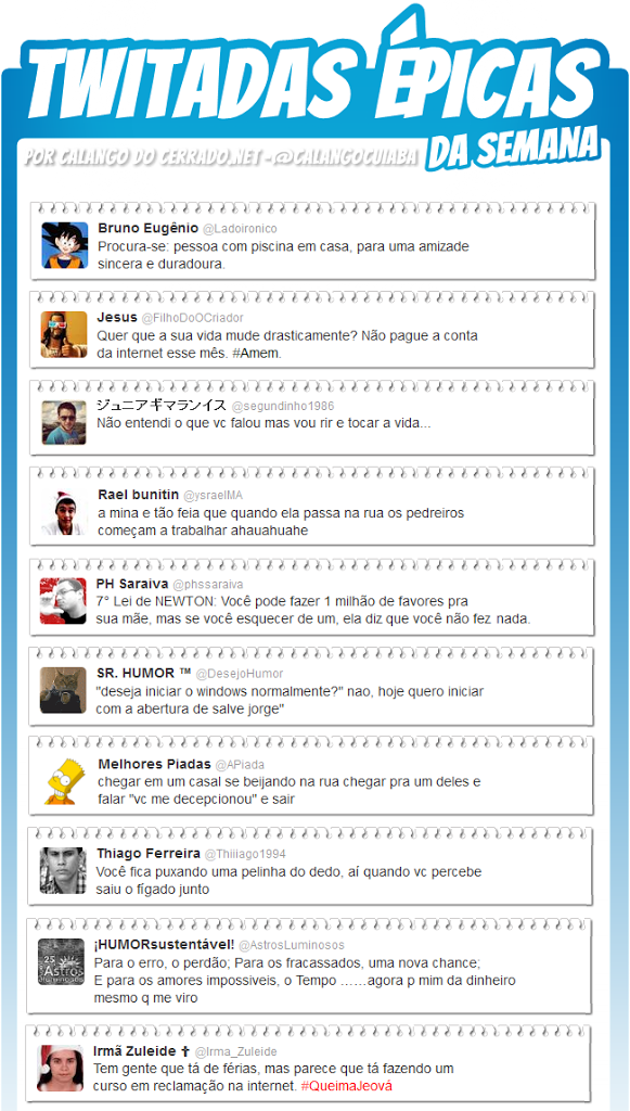 Twitadas Épicas da Semana #46
