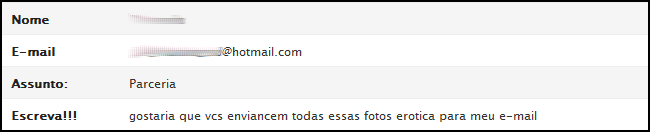 Recebemos no e-mail #03