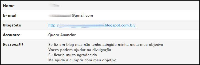 Recebemos no e-mail #05