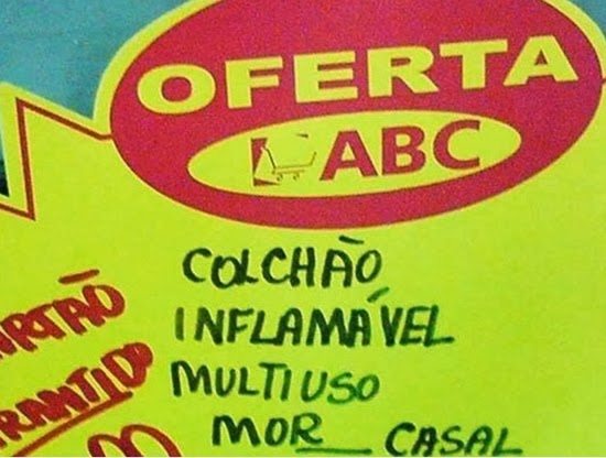 Os 10 anúncios de supermercado mais WTF