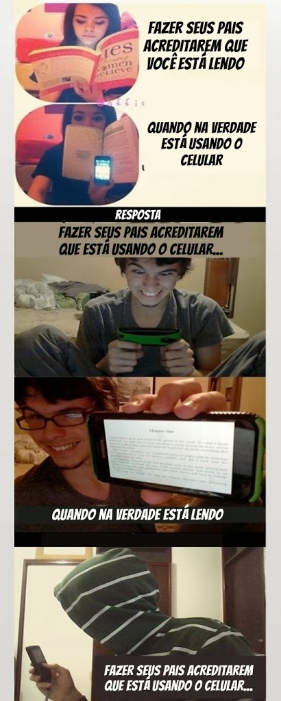 A prova que na internet só tem desocupado!