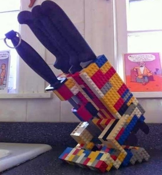As coisas úteis mais legais feitas com Lego
