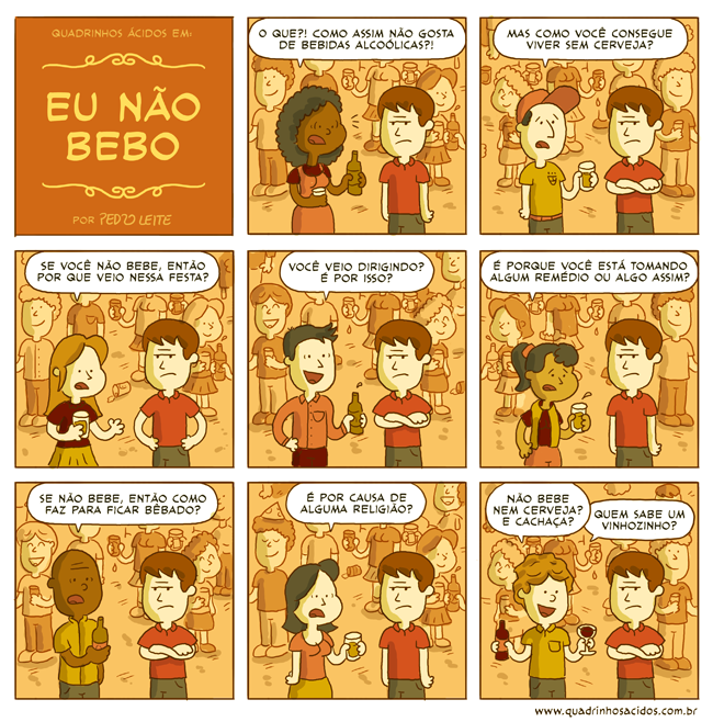 Eu não bebo!