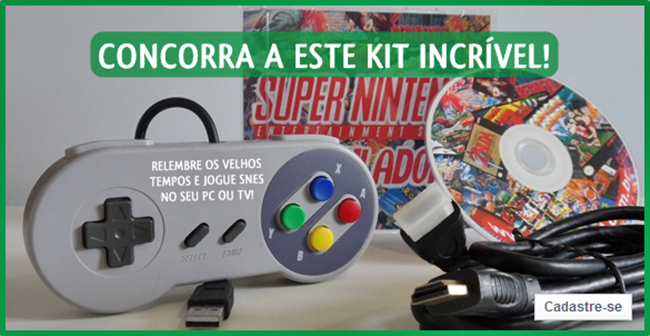 Promoção: Nostalgia Grátis! #SnesArt