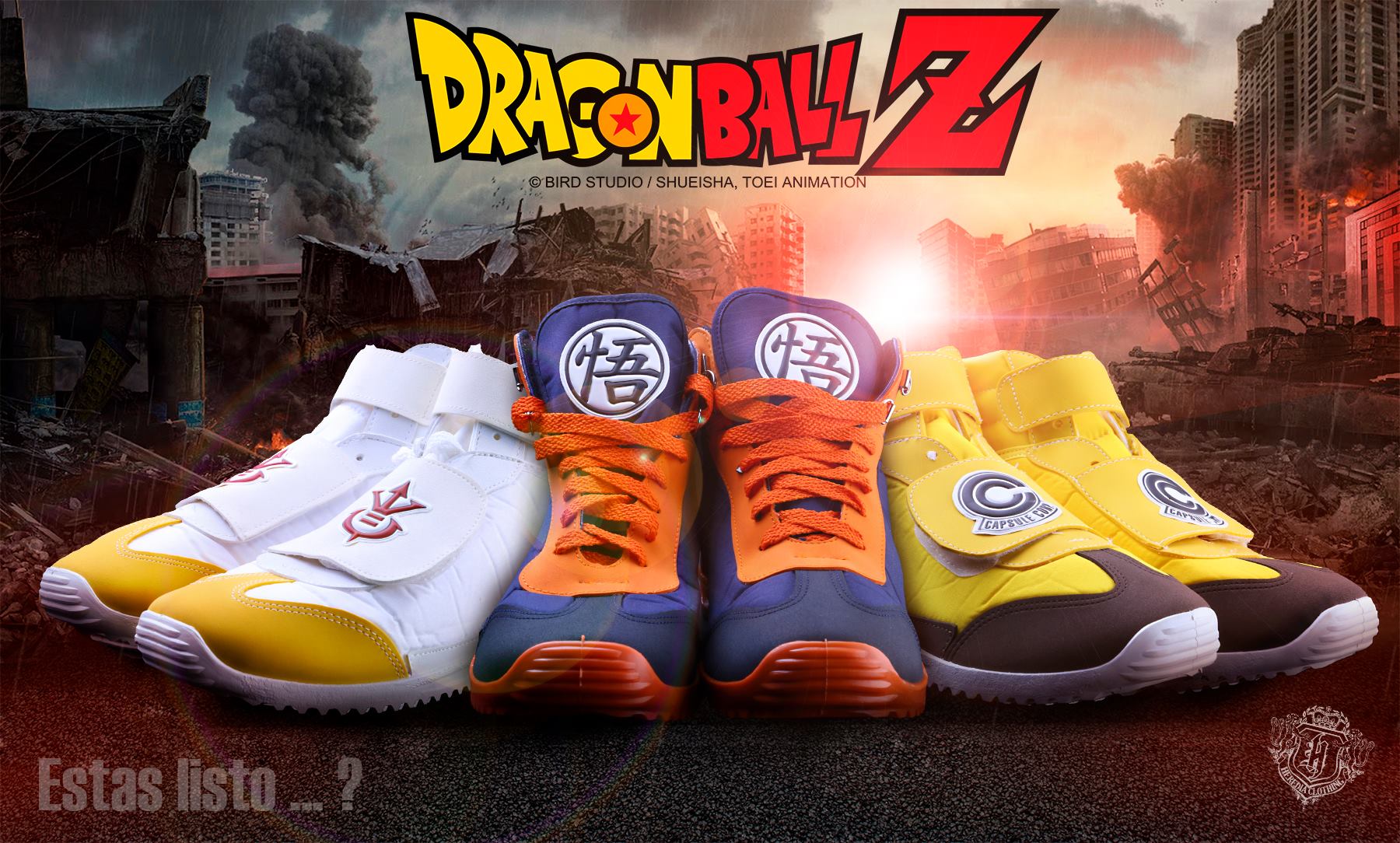 Dá uma olhada nesses tênis incríveis de Dragon Ball