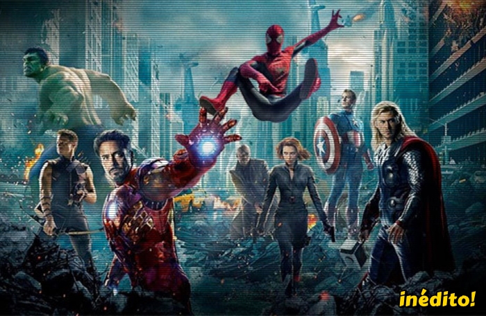 Inédito: Veja a primeira cena do Homem-Aranha junto com "Os Vingadores"