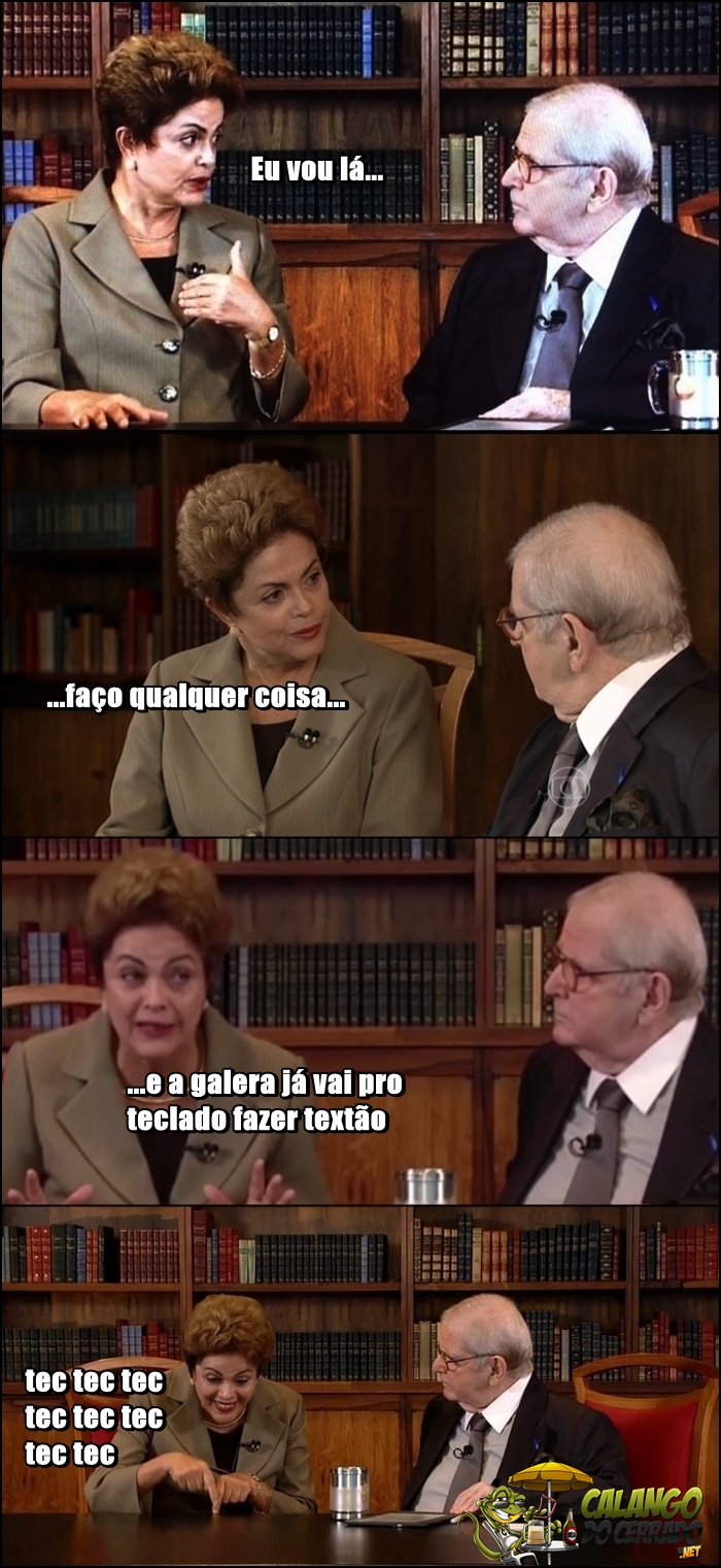 Desabafo da Dilma