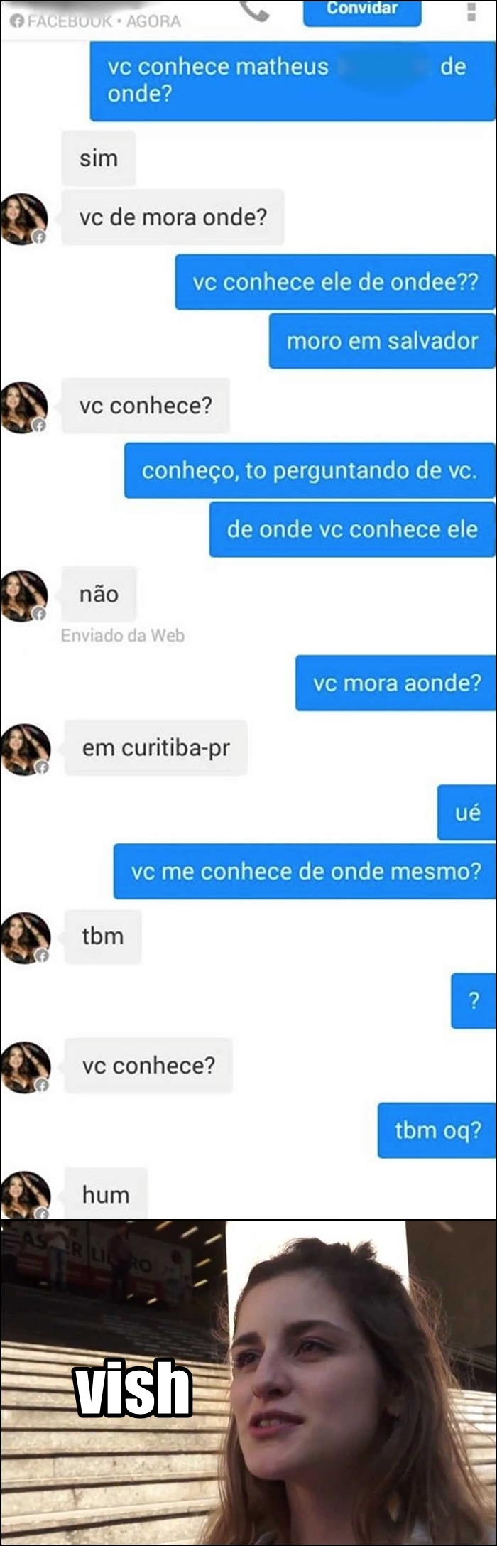 É muita brisa pra uma conversa só