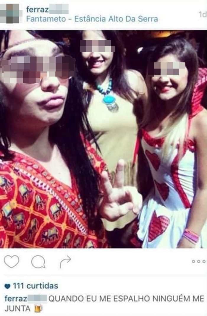 Gay vai a festa vestido de mulher e pega mais de 160 caras