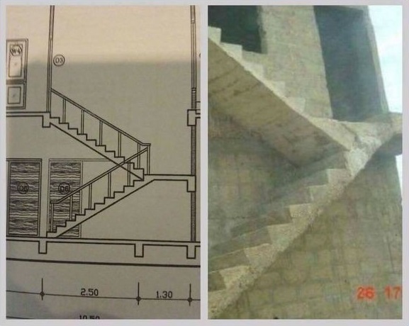 Chefe, eu apenas segui as instruções da planta...