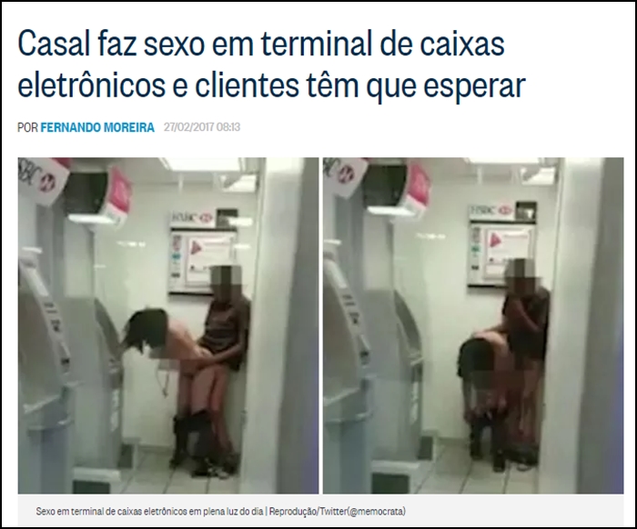 Depositando na poupança