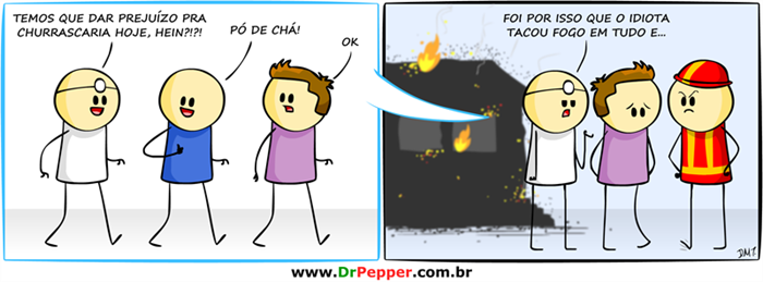 Dr. Pepper - Dia de ir no rodízio de churrasco é assim