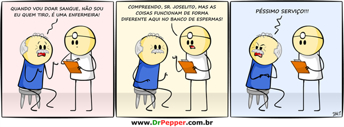 Dr. Pepper - Péssimo serviço